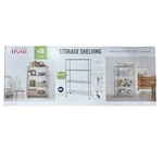 Seville Classics 4-TIER Steel Wire Shelving With Wheels, 36" X 14" D 56.5"H. Fixed Price $69.99.