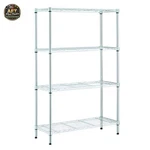 Hdx 4-TIER Chrome Steel Wire Shelving Unit 36"W 54"H 14"D. Fixed Price $118.99.