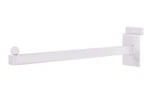 25 Straight Square 12" Long White Faceout Slatwall Grid Ball Display. Fixed Price $69.99.