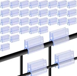 36PACK Reusable Plastic Wire Shelf Label Holders, Gridwall Sign Clip Store Sale. Fixed Price $17.94.