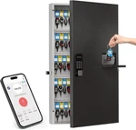 104 Keys Lock Box With Drop Slot, Cabinet Wall (smart Black. Fixed Price $416.64.