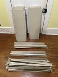 Industrial Metal Shelving & Brackets Beige Tan Storage Warehouse Local Pick Up. Fixed Price $64.99.