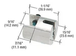 Crl Y032CR Vertical Panel Connector. Fixed Price $41.90.