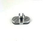 10 Pcs Chrome Way Glass Cube Connector 3/16" Tempered Shelf Clips. Fixed Price $19.99.