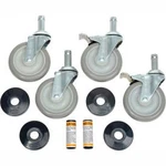 Nexel CA5SB (2) Swivel Brake Casters 5"" Polyurethane Set Of (4) 1200. Fixed Price $65.73.