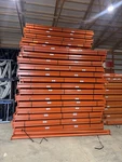 Pallet Racking Shelving Warehouse Teardrop Beams 144" X4" Rails Crossmember. Fixed Price $50.00.