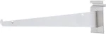 Wire Grid 12" Metal Shelf Bracket Fits 3" On Center Slat Set Of White. Fixed Price $19.95.