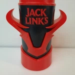 Jack Links Beef Jerky Display Pop Bucket Canister Holder Man Cave Advertisement. Fixed Price $28.99.