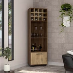 Tuhome Marsella Corner Bar Cabinet, Furniture With Eight Built-in Wine. Fixed Price $321.00.