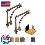 Nach Decorative Shelf Brackets 2 Pack Of 9.6 X 1.7 Inch Copper Cast Iron. Fixed Price $86.45.