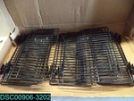 QTY=24: Lozier Wire Divider 6H 14D For Post Shelf MZWGB5962.CHR. Fixed Price $101.13.