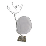 Large 24" Wire Tree & Screen Jewelry Display Holder Stone Base Retail Shop Booth. Fixed Price $25.73.