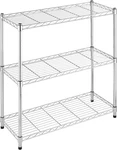 Whitmor 3 Tier Shelving Unit, Metal Storage Shelves, 400 Lbs Capacity Per Shelf,. Fixed Price $85.05.