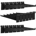 18 Pack Slatwall Shelf 12 Inch, Heavy Duty Metal Brackets For S.... Fixed Price $48.22.