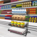 Retail Market Shelf Large 4LAYER Potato Chip Displays Stand Grocery Rack. Fixed Price $52.57.