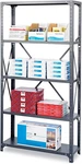 Safco Products 6265 Commercial Shelf Kit 36" W X 72" 12", Grey. Fixed Price $223.99.