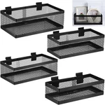 Coume 4 Pcs Black Baskets Size Metal Mesh Wire For Slatwall.... Fixed Price $100.50.