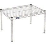 Nexel Commerical Wire Shelf Platform Dunnage Storage Rack, 18" 24" 14", C.... Fixed Price $91.47.