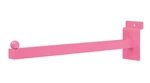 Lot Of 15 Slatwall Ball Straight Faceout Hooks Square Fixture Hot Pink 12". Fixed Price $50.95.