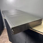 Lozier Shelf DL422N QG8 22IN Powder Coated Silver Style 48WX22D. Fixed Price $26.60.