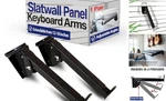 Victory Display Heavy-duty Steel Keyboard ARMS(1-PAIR), Fits Into Pack. Fixed Price $68.34.