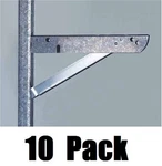John Sterling BK-0103-22 20" Galvanized Steel Double Shelf Brackets Pack. Fixed Price $124.93.