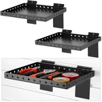 2 Pcs Shelves, Heavy Duty Metal Shelf For Retail, Garage, Hom. Fixed Price $45.81.