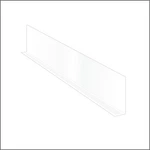 50 Clear Shelf Dividers: 3" X 13.5" L, Pvc Organizers For Product Display. Fixed Price $87.53.
