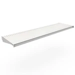 Lozier 1IN. X 48IN. 13IN. Powder Coated Cool White Dl Style Shelf 2PC. Fixed Price $87.49.