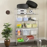Safavieh Juliet 6-TIER Heavy Duty Chrome Wire Shelf. Fixed Price $242.83.