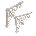 Nach Decorative Shelf Brackets 2 Pack Of 10.6 X Inch Antique White. Fixed Price $67.70.