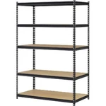 5 Shelf Metal Rack Shelving Garage Storage 48 X 18 72 Inch 4000 Lbs Capacity. Fixed Price $199.99.