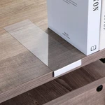 Containlol 15 Pieces Moveable Shelf Label Holders Clear Shelves X 0.63 Inch. Fixed Price $20.41.