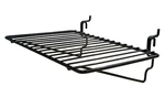 Wire Shelf 12 X 8 1/2, Fits Slatwall, Pegboard, Gridwall, *includes 20 Shelves*. Fixed Price $119.95.