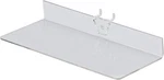 Lot Of 50 Acrylic Shelves " Pegboard 9 Long X 4 Wide Clear Shelf Display. Fixed Price $179.95.