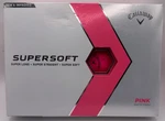 Callaway Supersoft Pink Matte Finish Golf Balls 12 Box 4 Sleeves Dozen New. Fixed Price $24.95.