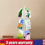 3 Tier Greeting Card Rack Spins 12 Pocket White Retail Display Rotating Holder. Fixed Price $50.49.