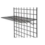 Only Hangers Black Grid Panel Display Shelf Box Of 6. Fixed Price $61.80.