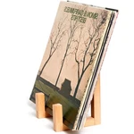 Vinyl Record Storage Holder Modern Album Display Solid Stand, Wood.... Fixed Price $26.04.
