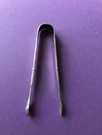 Antique Tiffany & Co. Sterling Silver Sugar Cube Tongs Floral Iris Art Nouveau. Fixed Price $125.44.