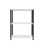 Tiers Wood Household Shelving Unit White (23.54 In. X 29.72 11.73. Fixed Price $51.75.