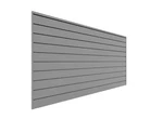 Proslat Pvc Slatwall Panel 8X4 Ft Light Gray Garage Storage Wall, Heavy Duty. Fixed Price $145.00.