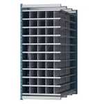 Hallowell Deep Bin Shelving 707 Marine Blue Posts Sides. Fixed Price $3407.51.