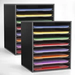 Pack Scrapbook Paper Storage Organizer Rack For Holding 12 X Stora.... Fixed Price $169.45.