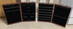Lot To Go Wooden Jewelry Traveling Display Trade 28 X 22. Fixed Price $189.99.