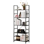 Homefla 5-TIER Heavy Duty Metal Storage Shelving Unit, Book Case Tool Organizer. Fixed Price $58.53.