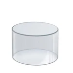 Azar Displays Clear Acrylic Cylinder Display, Plastic Round Container And.... Fixed Price $43.90.