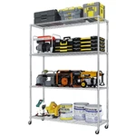 Fch 65" Home Kitchen Garage Wire Shelving 4 Tier Storage Rack Unit Shelves Metal. Fixed Price $67.99.