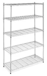 Whitmor 6058-3885 Storage Rack 74"H X 48"W 18"D Tier Steel. Fixed Price $585.80.
