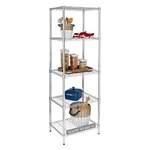 Honey-can-do 5-TIER Heavy Duty Adjustable Shelving Unit, 250-LB Per Shelf Nsf.... Fixed Price $110.34.